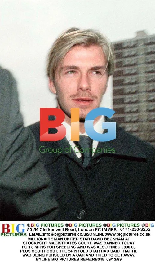 David Beckham Convicted of Speeding