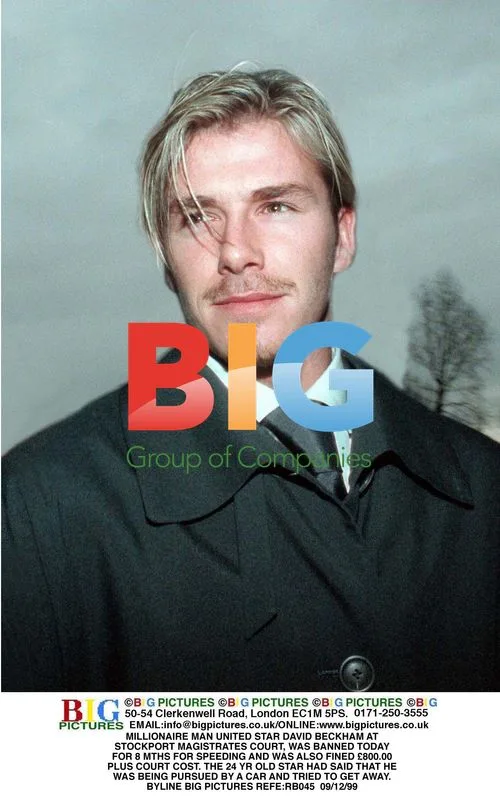 David Beckham Banned for Speeding