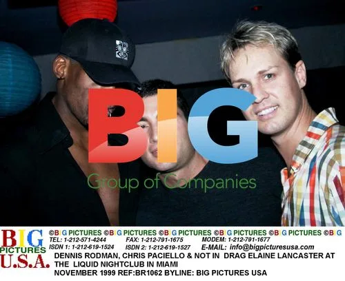 Dennis Rodman and Chris Paciello at Liquid Nightclub