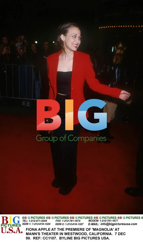 Fiona Apple at 'Magnolia' premiere