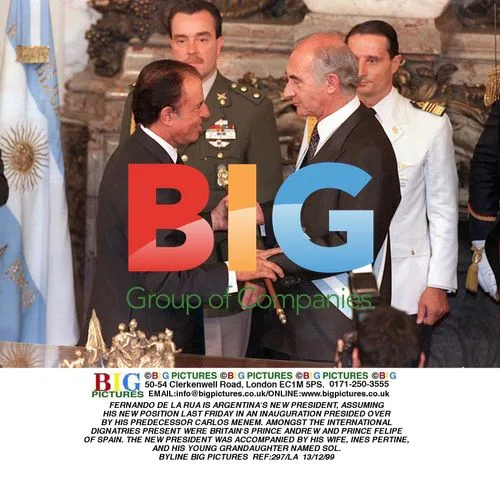 Fernando de la Rua Sworn in as Argentina's President