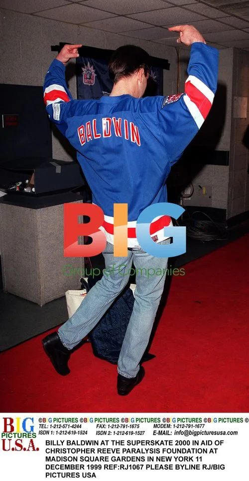 Billy Baldwin at Superskate 2000 charity event
