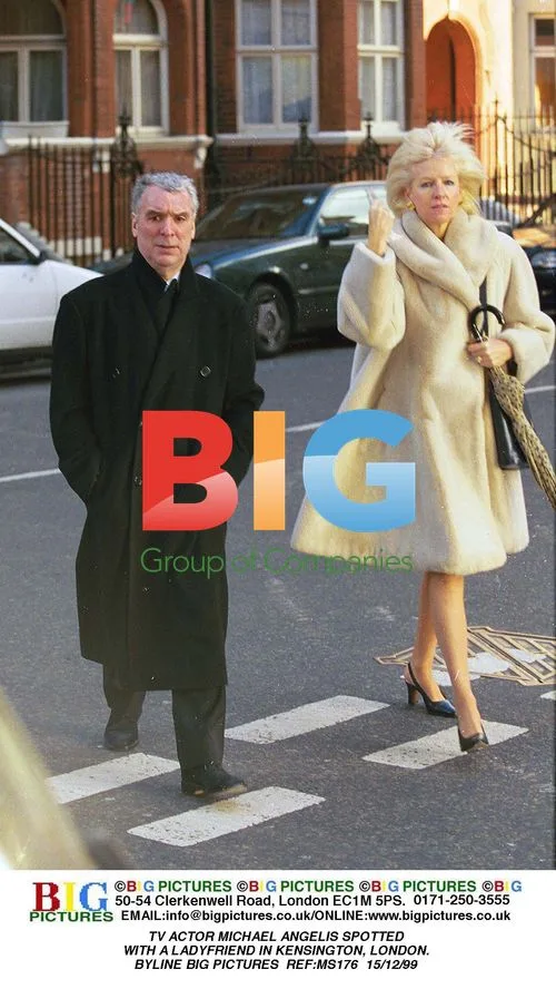 Michael Angelis spotted with ladyfriend in London
