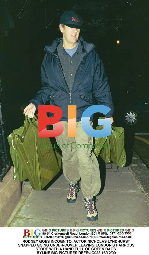 Nicholas Lyndhurst Goes Incognito in London