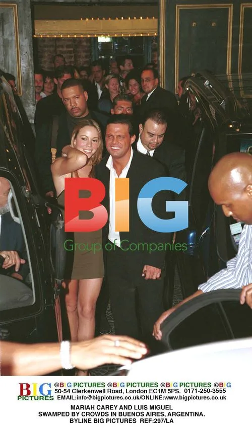 Mariah Carey and Luis Miguel in Buenos Aires