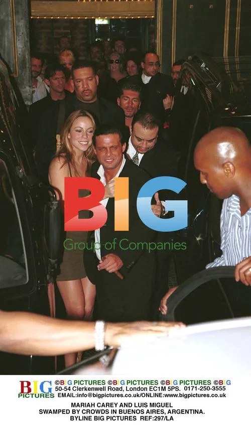 Mariah Carey and Luis Miguel in Buenos Aires