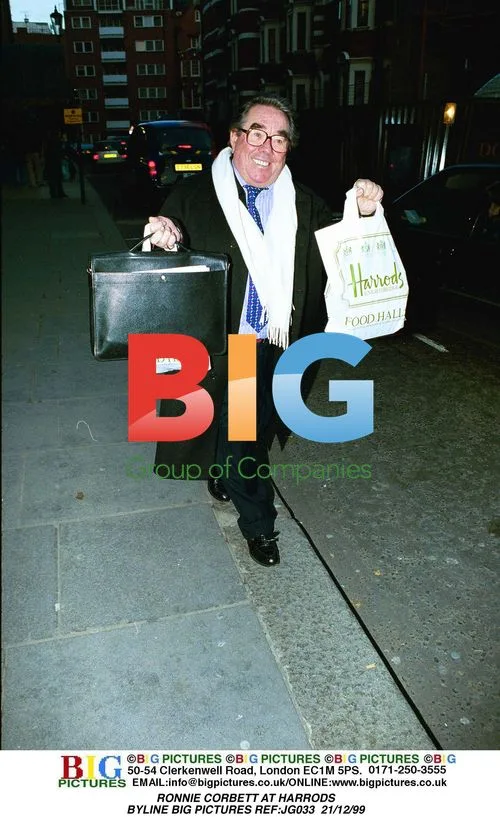 Ronnie Corbett at Harrods