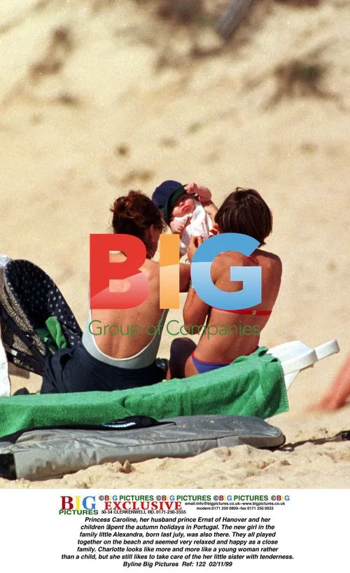 Princess Caroline's family vacation in Portugal