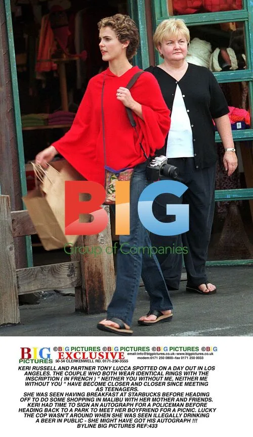 Keri Russell and Partner Tony Lucca Spotted in LA