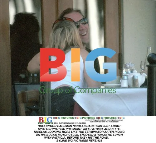 Nicolas Cage and Patricia Arquette's Lunch Date