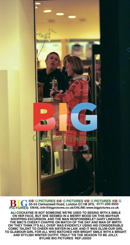 ALI COCKAYNE Spotted With Smile During Mayfair Outing