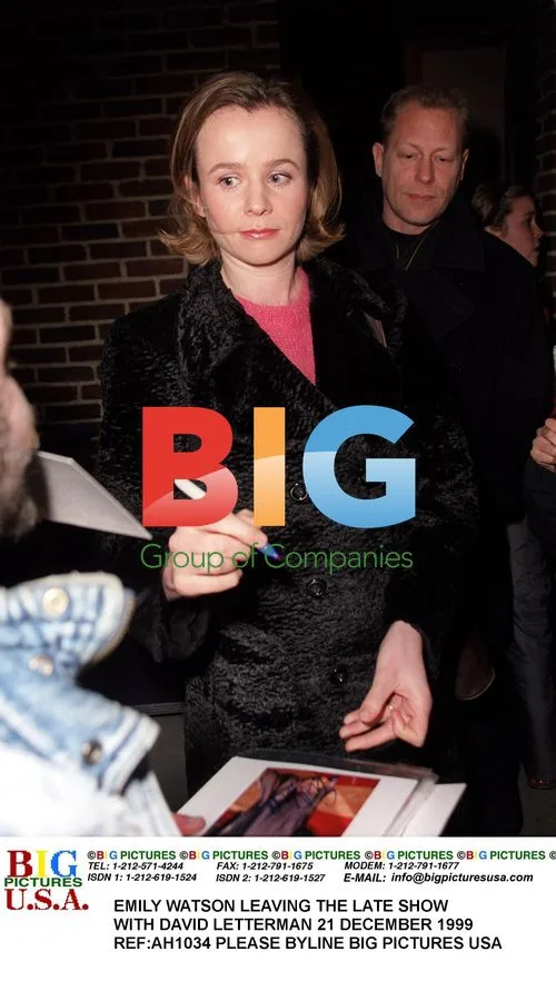 Emily Watson leaves The Late Show