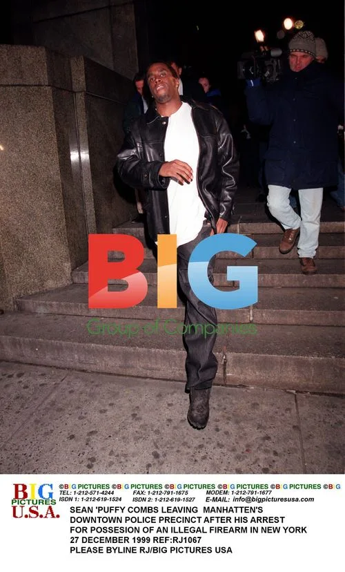 Sean 'Puffy' Combs Leaving Police Precinct