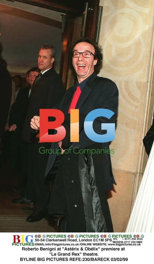 Roberto Benigni at "Astrix & Oblix" premiere