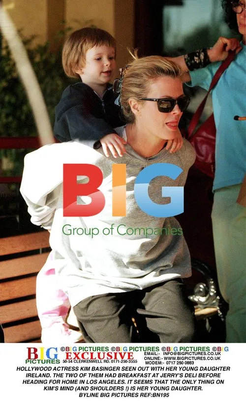 Kim Basinger and Daughter Ireland Out