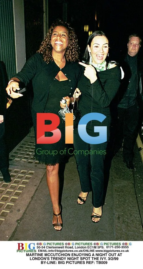 MARTINE MCCUTCHION at The Ivy in London