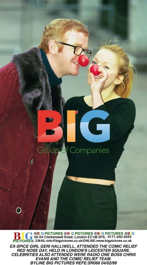 Geri Halliwell at Comic Relief Red Nose Day