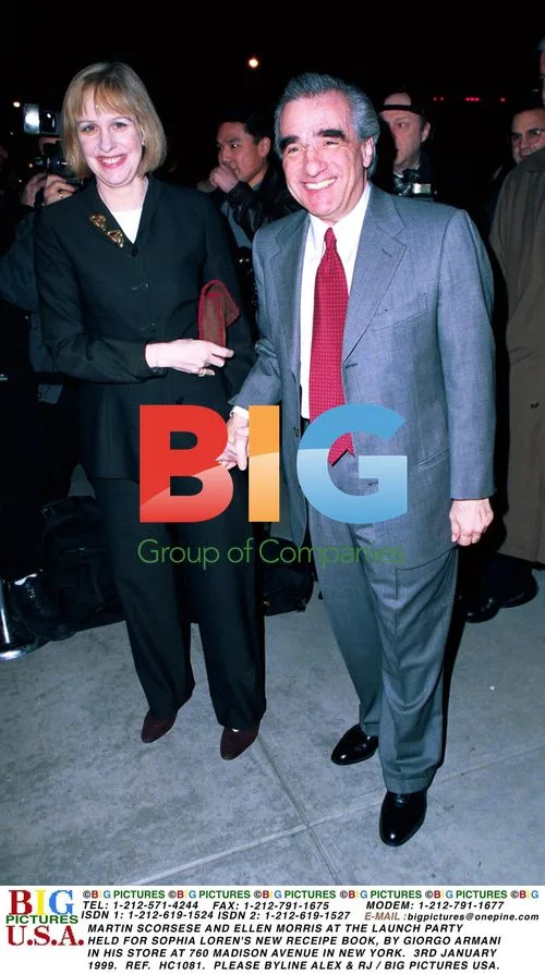 MARTIN SCORSESE AND ELLEN MORRIS