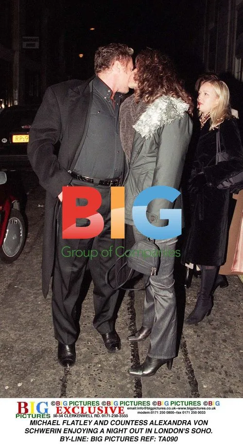 Michael Flatley and Countess Alexandra in London
