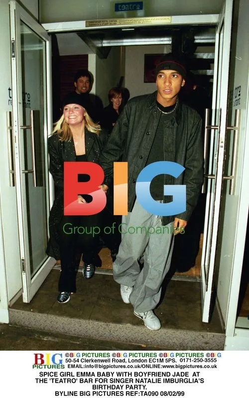 Spice Girl Emma Baby with Boyfriend Jade