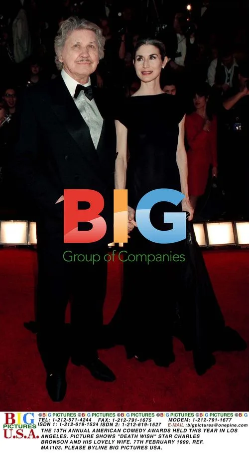 Charles Bronson and Wife at American Comedy Awards
