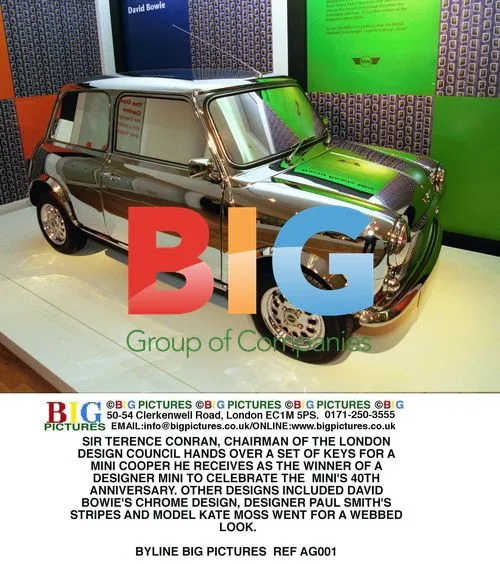 Sir Terence Conran Receives Designer Mini
