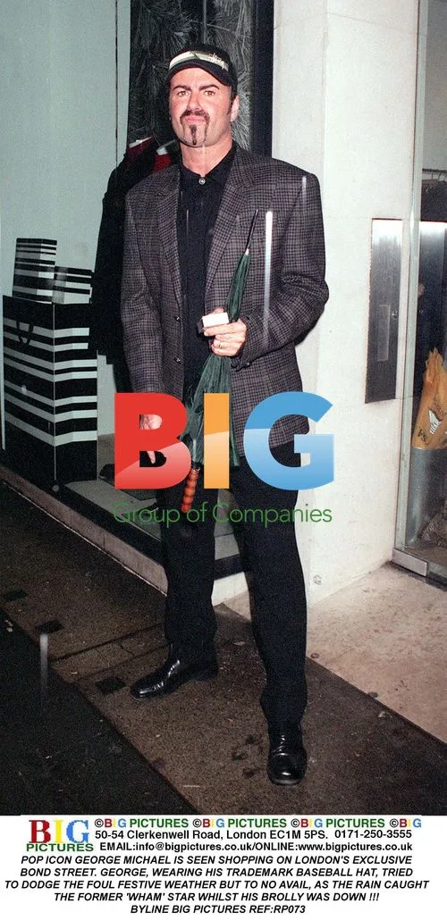 George Michael Seen Shopping on London's Bond Street