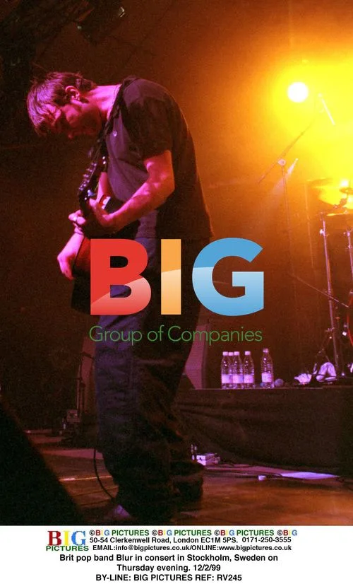 Blur Performs in Stockholm, Sweden