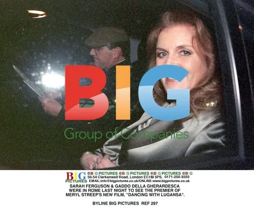 Sarah Ferguson & Gaddo Della Gherardesca at Film Premiere