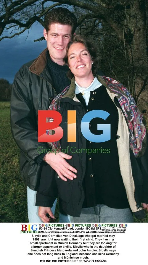 Sibylla and Cornelius von Dincklage Expecting First Child