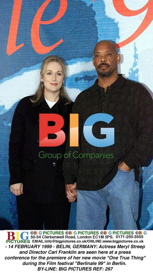 Meryl Streep and Carl Franklin at Berlinale 99
