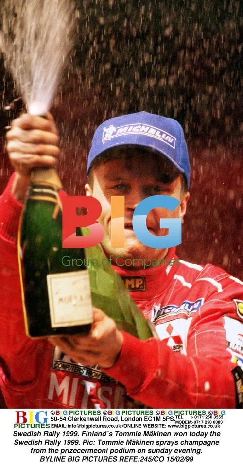Tommie Mkinen Wins Swedish Rally 1999