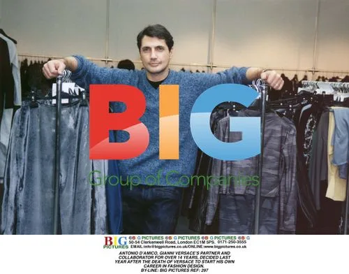 Antonio D'Amico Starts Fashion Design Career