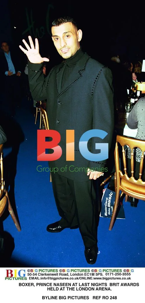 Prince Naseem at Brit Awards