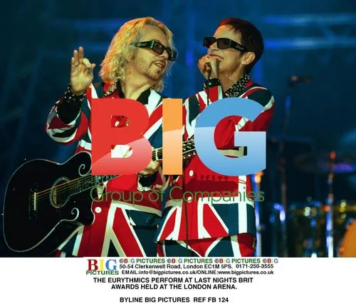 The Eurythmics and Stevie Wonder at the BRITs