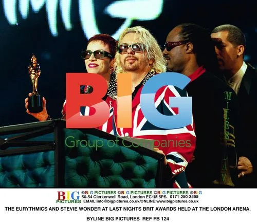 The Eurythmics and Stevie Wonder at 1999 BRIT Awards