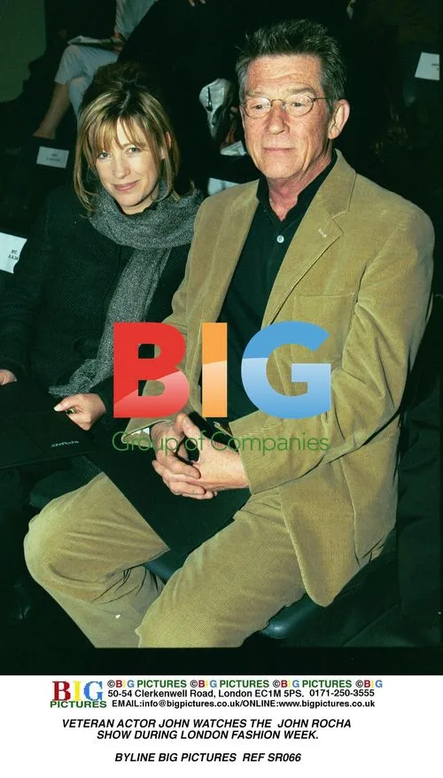 John watches John Rocha show at London Fashion Week