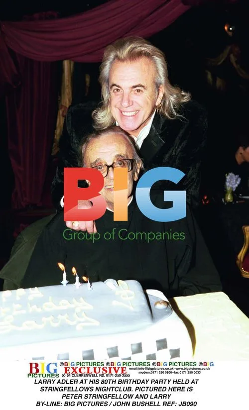 Larry Adler 80th Birthday at Stringfellows Nightclub
