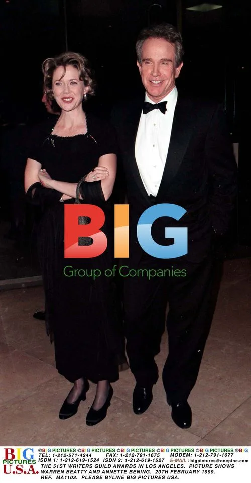 Warren Beatty & Annette Bening at Writers Guild Awards