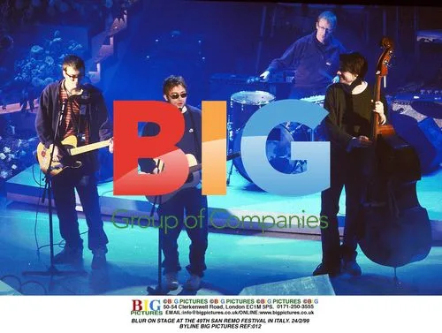 British Pop Band at San Remo Festival