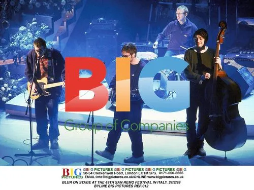 British Pop Band BLUR Performs at San Remo Festival