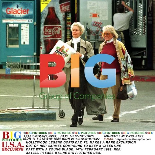 Doris Day, 75, Spotted on Valentine's Date