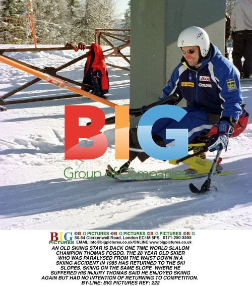 Former Ski Champion Fogdo Skis Again