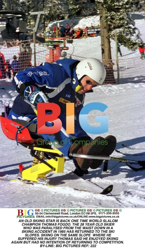 Skier Thomas Fogdo returns to slopes