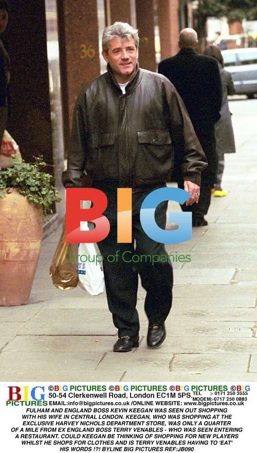 Kevin Keegan Spotted Shopping in London