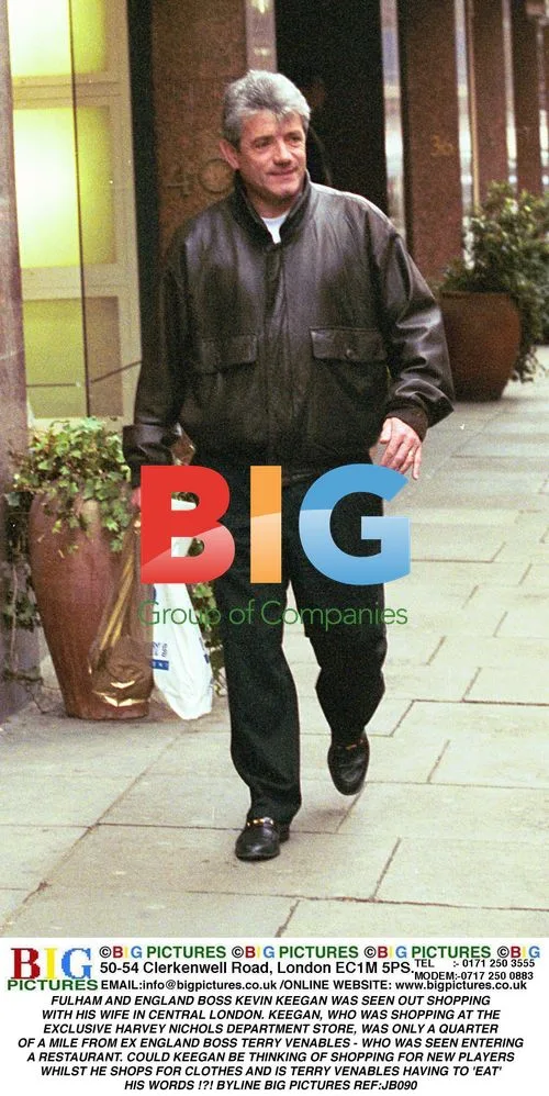 Kevin Keegan Spotted Shopping in London