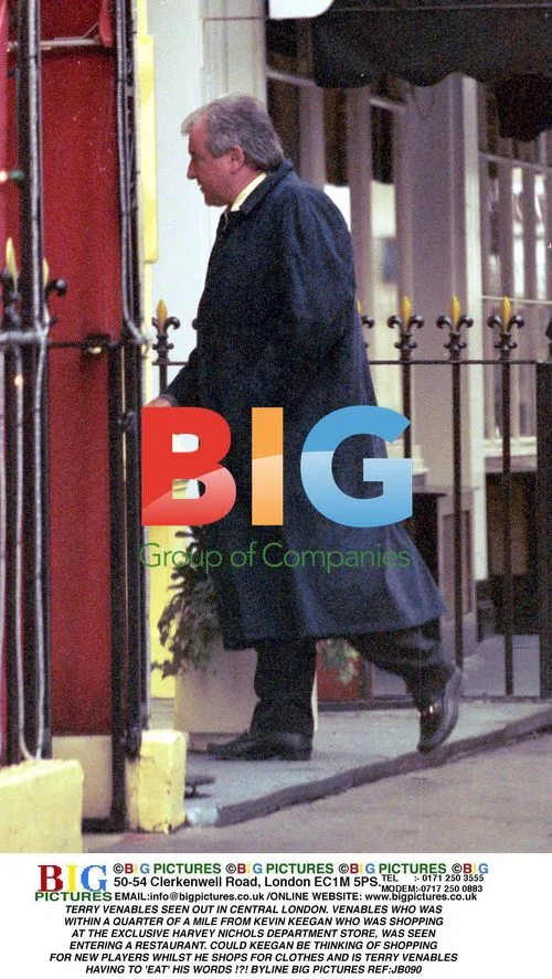 Terry Venables seen out in London