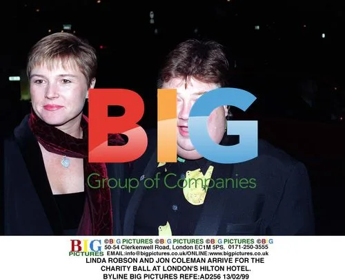 Linda Robson and Jon Coleman at Charity Ball