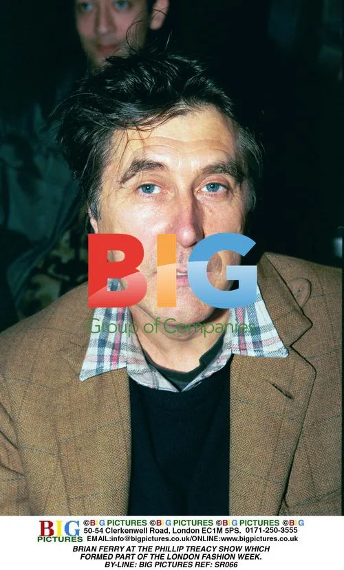 Brian Ferry at Phillip Treacy's London Fashion Week Show