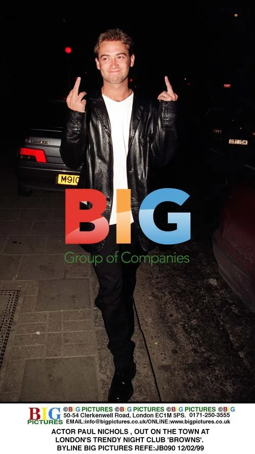 Paul Nichols at London's 'Browns' Nightclub